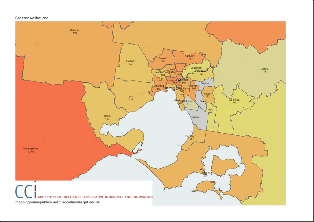Melbourne - tweets